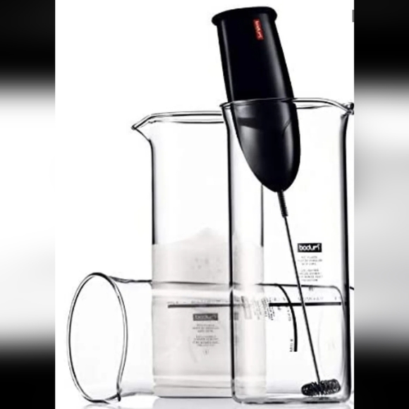 New Bodum Schiuma Battery Operated Milk Frother, 8.5 Inches, Black - Picture 2 of 8